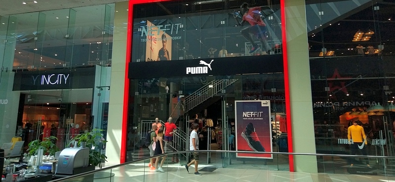 Открытие магазина PUMA в новом формате