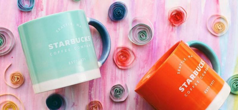 -40% на кружки в Starbucks