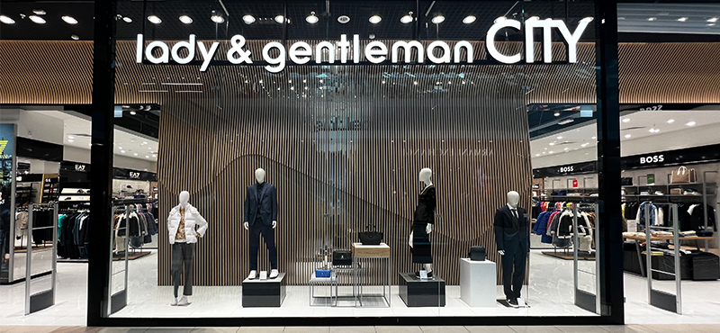 Открытие магазина lady & gentleman CITY в новом формате!